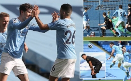 Man City 2-1 West Ham: John Stones sắm vai người hùng