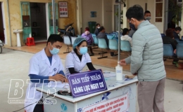 Tiền Hải: Chủ động phòng chống dịch Covid-19 tại các bệnh viện