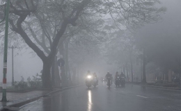 Bắc Bộ có sương mù, mưa phùn