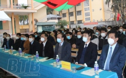 Diễn tập phòng, chống dịch Covid-19 tại Trường THCS Lê Danh Phương