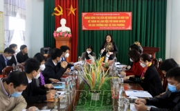 Đoàn công tác của Bộ Giáo dục và Đào tạo: Kiểm tra hoạt động dạy học trực tiếp bảo đảm an toàn phòng, chống dịch trong các cơ sở giáo dục tại Thái Bình