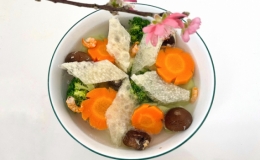 Hồn Tết trong món canh bóng thả