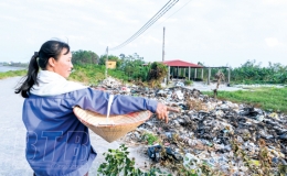 Bất cập trong xử lý rác thải sinh hoạt ở xã Tây Sơn