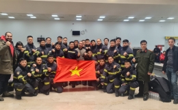 Đoàn công tác của Bộ Công an Việt Nam hoàn thành xuất sắc nhiệm vụ trở về từ Thổ Nhĩ Kỳ