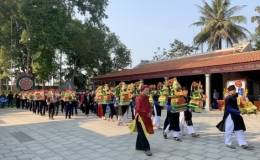 Khai mạc lễ hội đền Đông Cuông ở Yên Bái