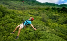 Quảng Bình là điểm chơi zipline hàng đầu châu Á