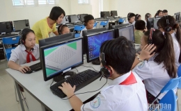 Sẽ sớm ban hành bộ tiêu chí về chuyển đổi số trong trường học