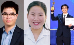 3 nhà khoa học trẻ vào top 20 Gương mặt trẻ Việt Nam tiêu biểu
