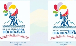 Ấn tượng bộ nhận diện thương hiệu Năm Du lịch quốc gia - Điện Biên 2024
