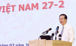 Chủ tịch nước Võ Văn Thưởng thăm và làm việc tại Bệnh viện Nhi đồng 1