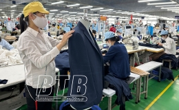 Doanh nghiệp dệt may tăng tốc sản xuất đầu năm