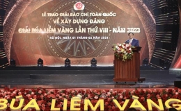 Giải Búa liềm vàng lần thứ VIII - năm 2023: Phản ánh sinh động, kịp thời những sự kiện, sinh hoạt chính trị của Đảng