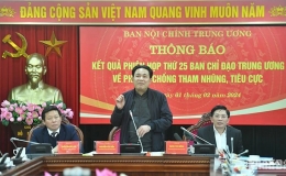 Tăng cường kiểm soát quyền lực trong các lĩnh vực dễ phát sinh tham nhũng, tiêu cực