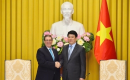 Chủ tịch nước Lương Cường: Tuyên truyền, giáo dục thế hệ trẻ truyền thống 65 năm quan hệ mẫu mực Việt Nam-Cuba