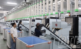 Doanh nghiệp Tiền Hải: Ổn định sản xuất ngay từ đầu xuân