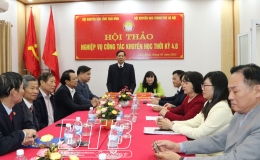 Hội thảo về nghiệp vụ công tác khuyến học thời kỳ 4.0