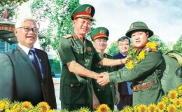 Lễ giao nhận quân trong cả nước sẽ diễn ra từ ngày 13 đến 15/2/2025