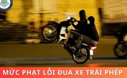 Nghị định 168: Mức xử phạt đối với người đua xe trái phép, tổ chức, cổ vũ đua xe trái phép