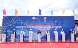Thi công xây dựng nhà máy thủy điện tích năng đầu tiên tại Việt Nam