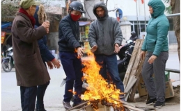 Tin kh&ocirc;ng kh&iacute; lạnh tăng cường v&agrave; r&eacute;t khu vực tỉnh Th&aacute;i B&igrave;nh