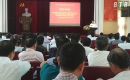 Vũ Thư: Sơ kết sản xuất vụ xuân và ngăn ngừa bệnh dịch tả lợn châu Phi xâm nhiễm