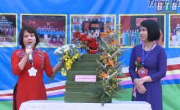 Hội thi cắm hoa nghệ thuật khối trường THPT nam sông Trà