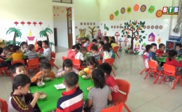 Các trường mầm non huyện Đông Hưng đảm bảo vệ sinh an toàn thực phẩm