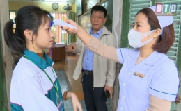 Đông Hưng: Bảo đảm an toàn cho học sinh trước dịch Covid - 19