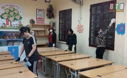 Học sinh từ mầm non đến lớp 11 nghỉ học hết ngày 29/3, học sinh lớp 12 học 1 buổi/ngày