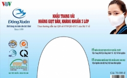 Hôm nay mở bán “khẩu trang vải kháng giọt bắn”