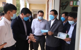 Giám sát công tác phòng, chống dịch Covid - 19 tại huyện Tiền Hải