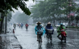 Dự báo thời tiết hôm nay: Miền Bắc chiều tối có mưa dông