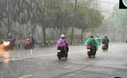 Tin cảnh báo mưa dông trên diện rộng tại Thái Bình