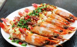 Biến tấu tôm hấp ớt tỏi chua cay chỉ trong một phút