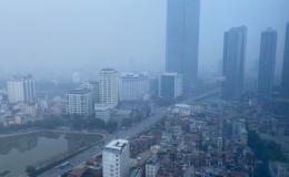 Bắc Bộ sương mù gây ảnh hưởng chất lượng không khí, Nam Bộ tia UV duy trì ngưỡng gây hại cao