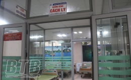 Bệnh nhân tái dương tính số 2.148 đang được cách ly tại Bệnh viện Đa khoa tỉnh sức khỏe ổn định