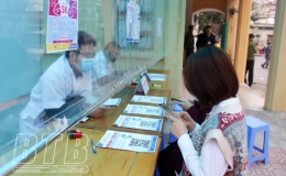 Các cơ sở y tế triển khai khai báo y tế bằng mã QR Code