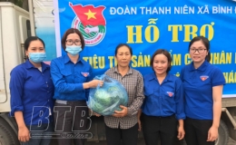 Đoàn Thanh niên xã Bình Định: Hỗ trợ tiêu thụ nông sản cho người dân