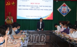 Hội thảo giới thiệu sách giáo khoa, thiết bị giáo dục lớp 2 và lớp 6