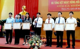 Hưng Hà: 19 tập thể, cá nhân được khen thưởng trong hoạt động HĐND nhiệm kỳ 2016 - 2021