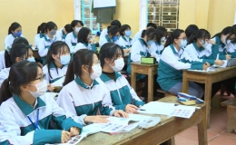 Thái Bình: Ngày đầu học sinh đi học trở lại