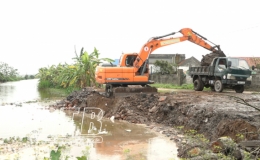 Tiền Hải: Giải phóng dòng chảy sông Thủ Chính