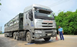 Từ ngày 1/4 tiến hành xử lý xe quá khổ, quá tải trọng