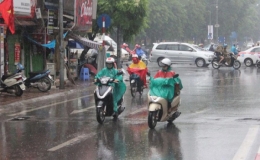 Bắc Bộ, Bắc Trung Bộ duy trì mưa dông, đề phòng lốc, sét, mưa đá và gió giật