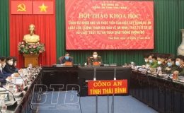 Bộ Công an tổ chức hội thảo khoa học về hai dự án luật
