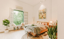 Cải tạo căn hộ studio nằm trong biệt thự Pháp cổ theo phong cách Rustic