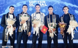 Đại diện Việt Nam giành Á vương 1 Nam vương toàn cầu