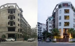 Đục biệt thự để lấy thiên nhiên