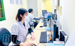 Chuyển đổi số tại c&aacute;c cơ sở y tế ở Hưng H&agrave;