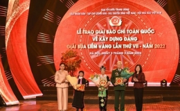 Giải báo chí toàn quốc về xây dựng Đảng lần thứ VIII-năm 2023